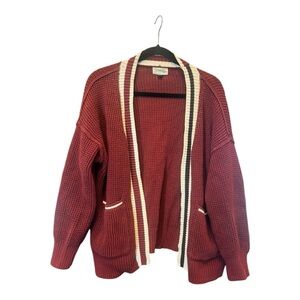 Universal Thread Red Cardigan Size Large (L)